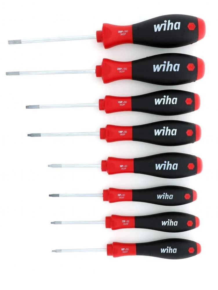 Wiha 36297 TorxPlus 8-Piece Driver Set, IP6-25, Softfinish Cushion Grips - Image 2