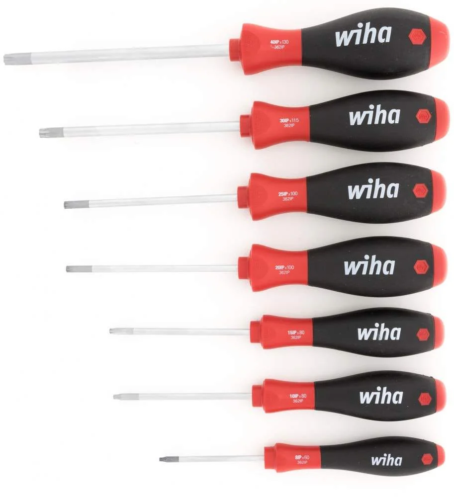 Wiha 36299 SoftFinish TorxPlus Screwdriver 7 Piece Set IP8-IP40 - Image 2
