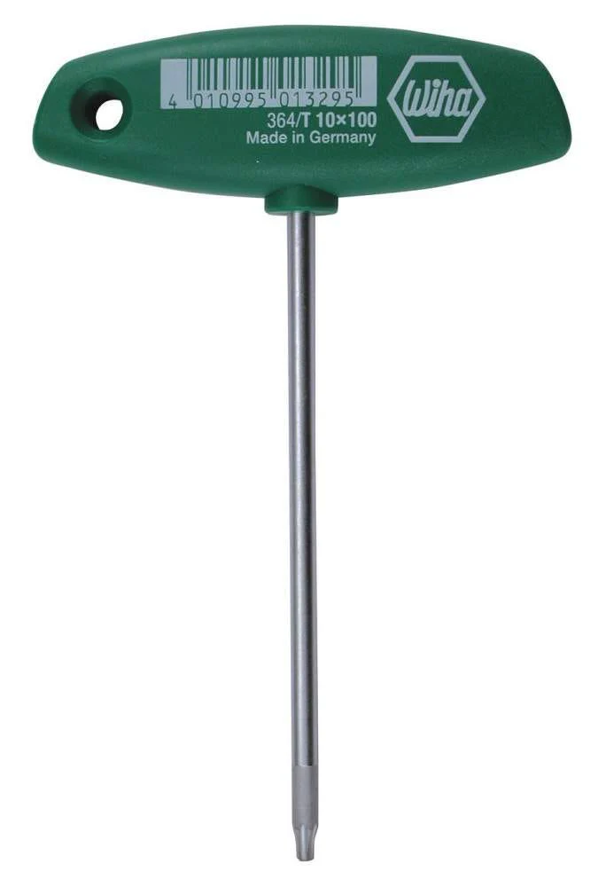 Wiha 36410 Torx T-Handle T10 x 100mm - Image 1