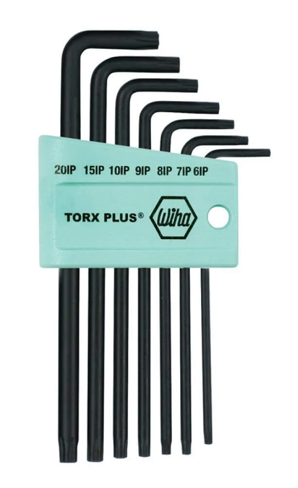Wiha 36690 TorxPlus Long Arm L-Key 7 Piece Set IP6-IP20 - Image 1