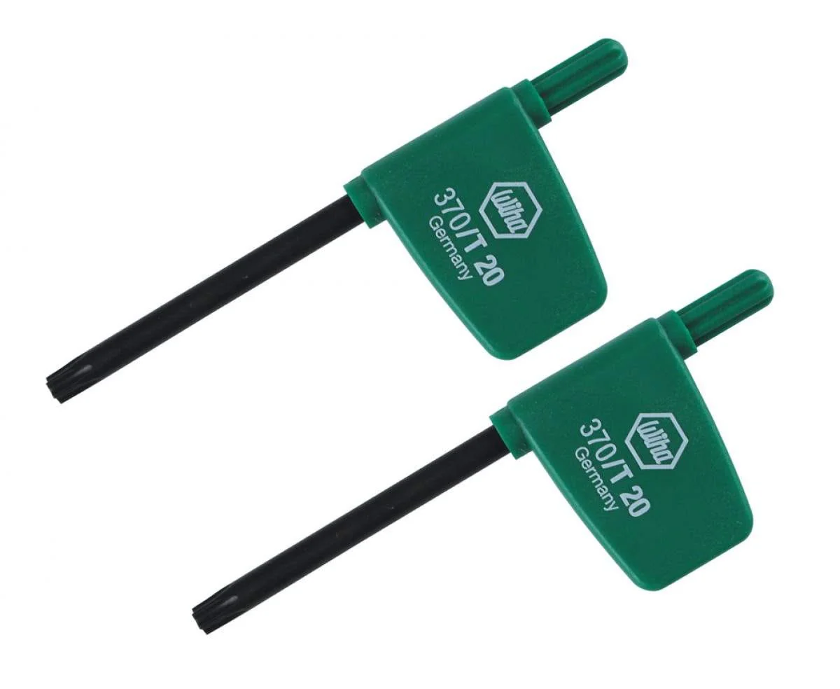Wiha 37007 Torx Flag Handle Driver T7 - 2 Pk - Image 1