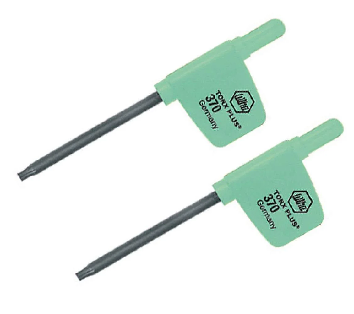 Wiha 37014 TorxPlus Flag Handle Driver IP5-2Pk - Image 1