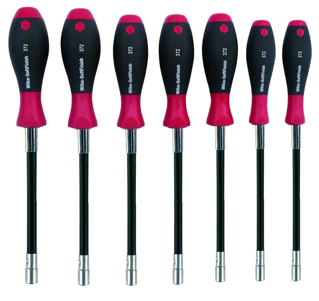 Wiha 37291 Flexible Shaft Nut Driver Metric 7 Piece Set - Image 2