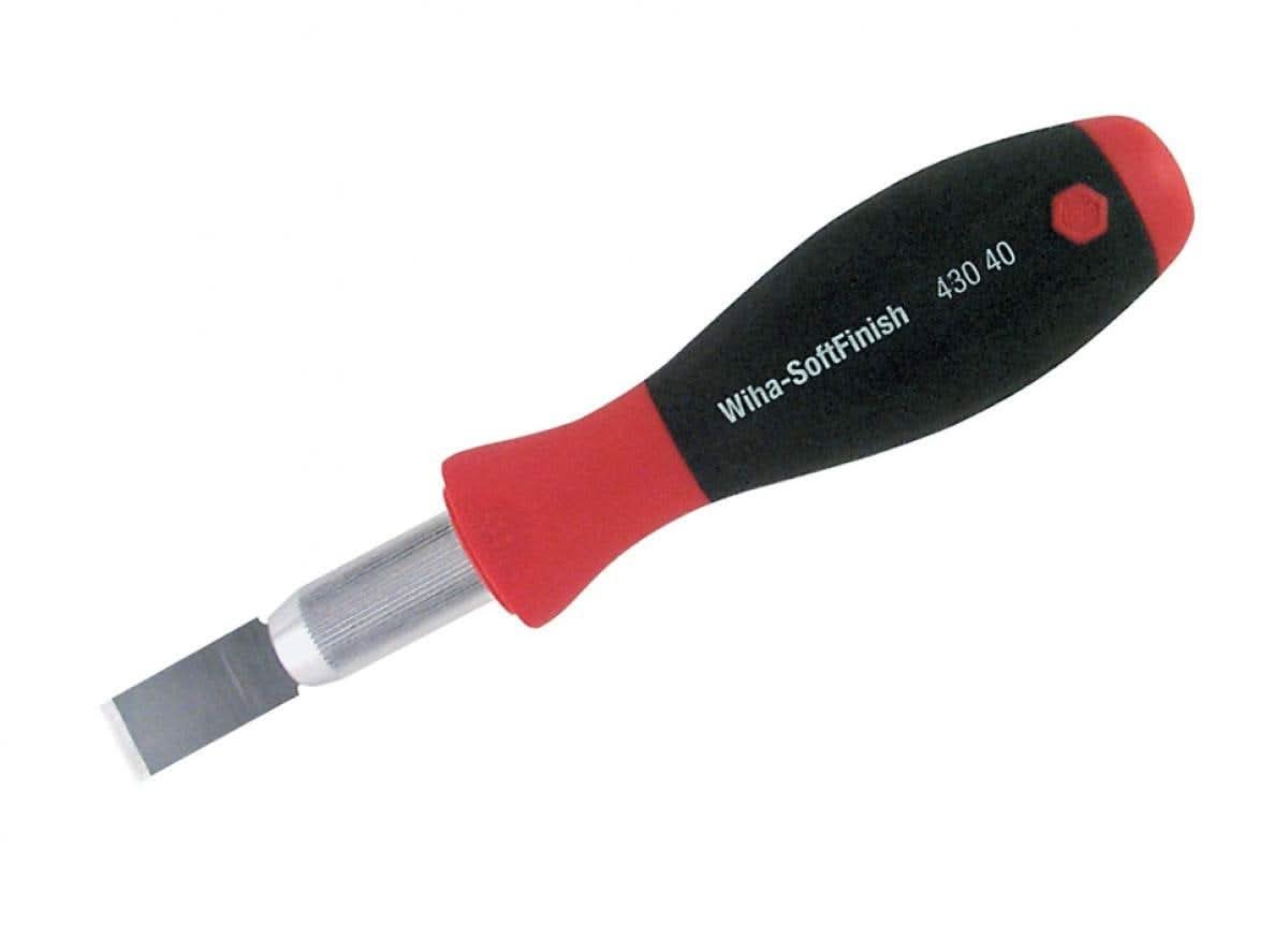Wiha 43090 Universal Razor Edged Scraper SoftFinish Handle with Replacement Blades - Image 2