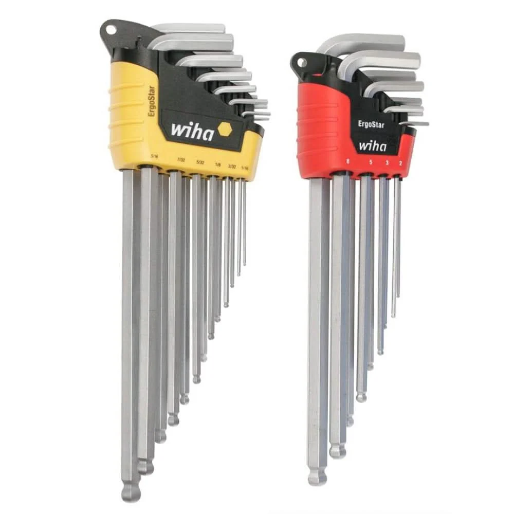 Wiha 66982 ErgoStar Ball End Hex L-Key Inch/Metric 22 Piece Set - Image 1