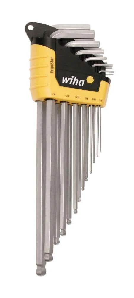 Wiha 66988 ErgoStar Ball End Hex L-Key Inch 13 Piece Set - Image 2