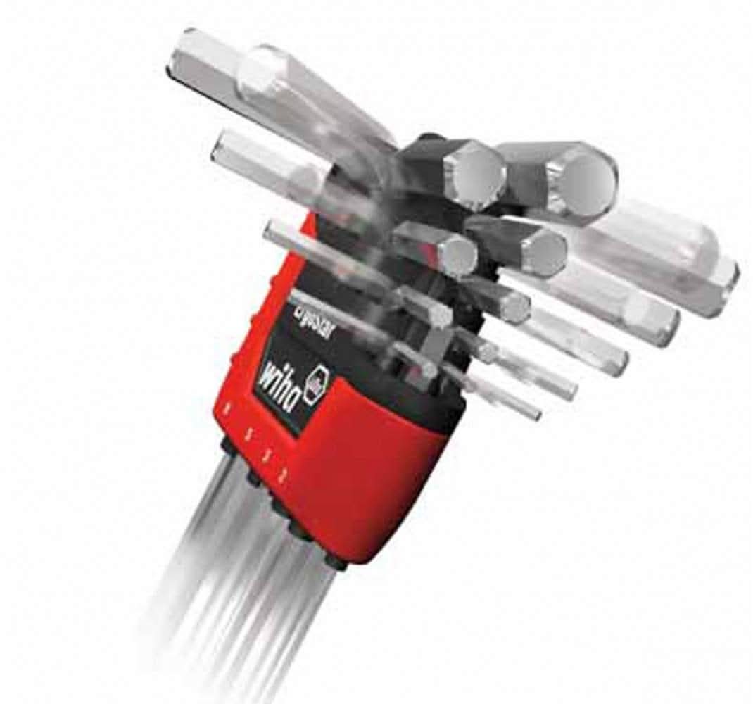 Wiha 66991 MagicRing Screw Holding Ball End Hex L-Key Inch 13 Piece Set - Image 3