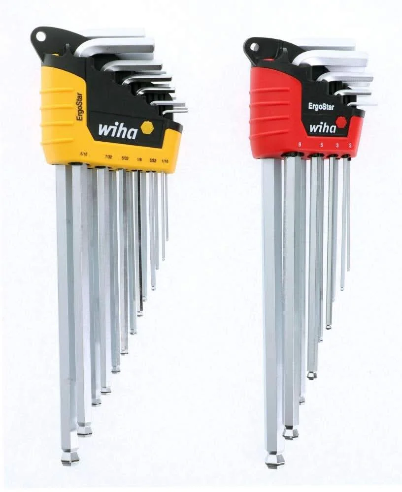 Wiha 66992 MagicRing Screw Holding Ball Hex Inch and Metric L-Key Set in ErgoStar holder - Image 3