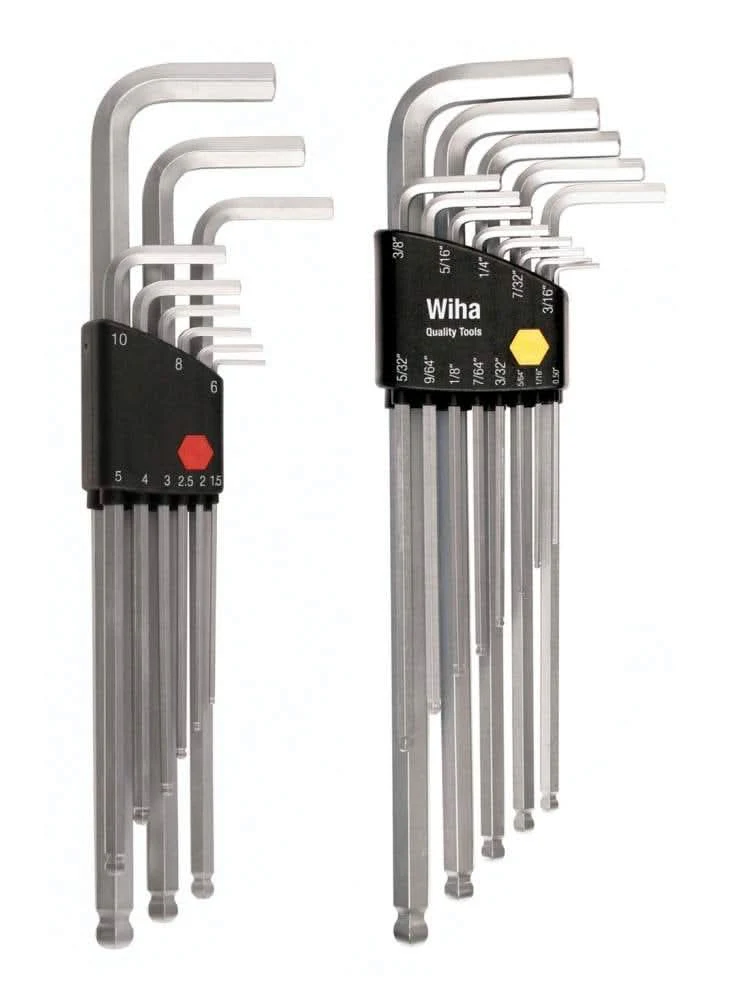 Wiha 66993 Ball End Hex L-Key Chrome Inch/Metric 22 Piece Set - Image 2