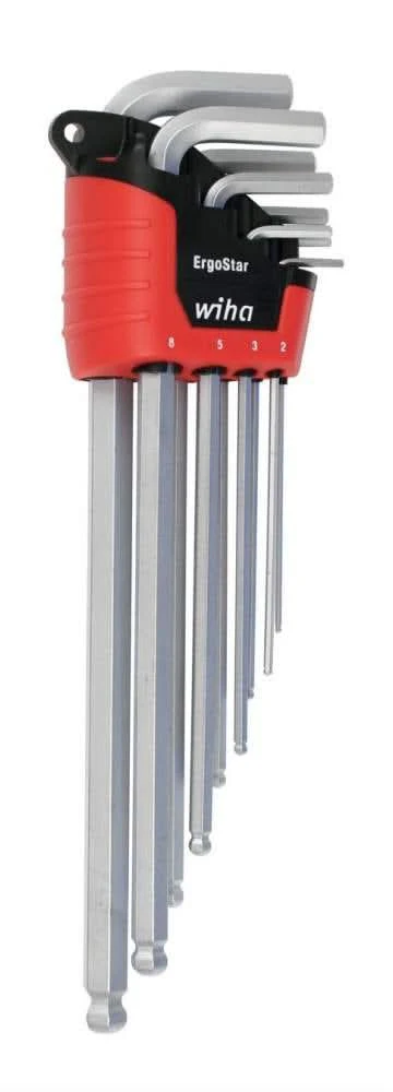 Wiha 66996 ErgoStar Ball End Hex L-Key Metric 9 Piece Set - Image 2