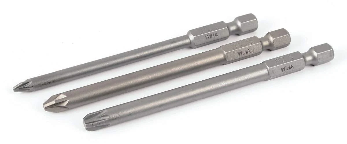 Wiha 76091 PoziDriv Power Blades 3 piece set - Image 1