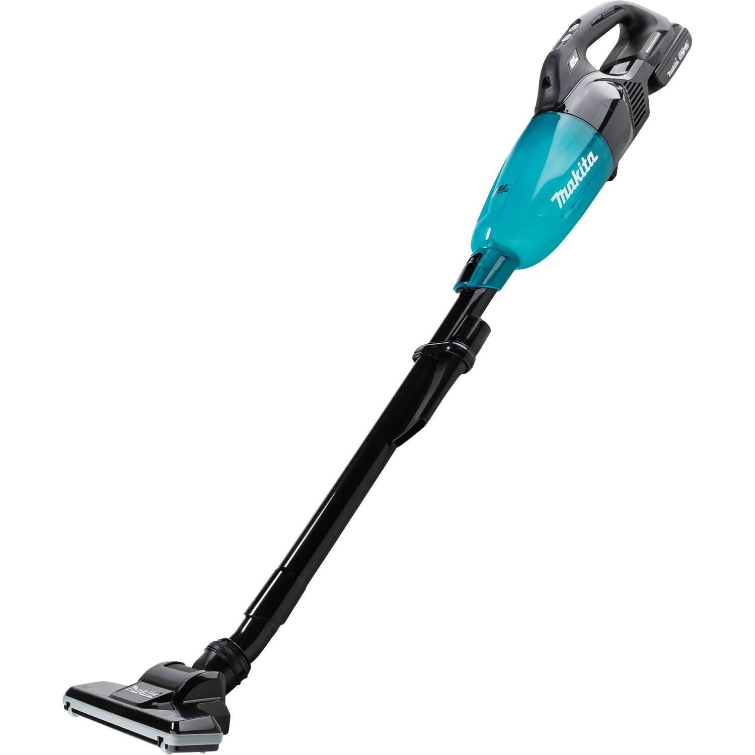 Makita XLC09R1B 18V LXT Lithium-ion Brushless Cordless 4-Speed Compact Stick Vacuum Kit, w/ Push Button (2.0Ah) - Image 2