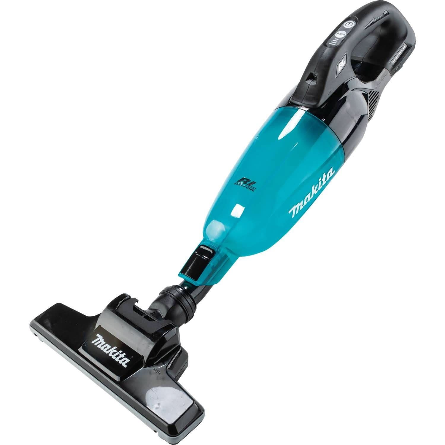 Makita XLC09R1B 18V LXT Lithium-ion Brushless Cordless 4-Speed Compact Stick Vacuum Kit, w/ Push Button (2.0Ah) - Image 3