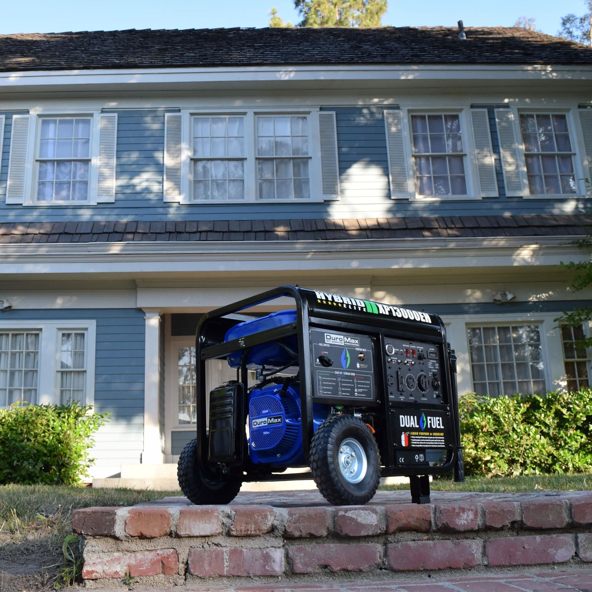 DuroMax XP13000EH 13,000-Watt 500cc Portable Hybrid Gas Propane Generator - Image 3