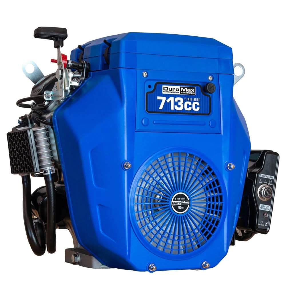 Duromax XP23HPE 713cc 1" Shaft V-Twin Electric Start Gasoline Engine - Image 1