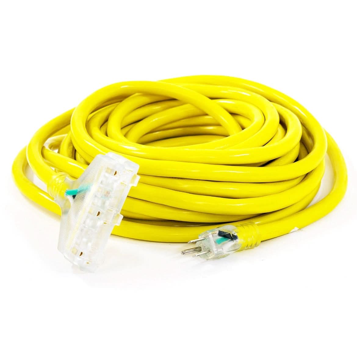Duromax XPC10050C 50-Foot 10-Gauge Triple Tap Extension Power Cord (PROMO) - Image 2