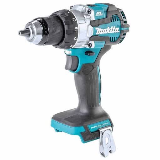Makita 18V LXT Lithium-Ion Brushless Cordless Compact One-Handed Recipro Saw, 1/2 in. Hammer Driver Drill, and 18V 5.0Ah Battery and Charger Starter Pack - Image 3