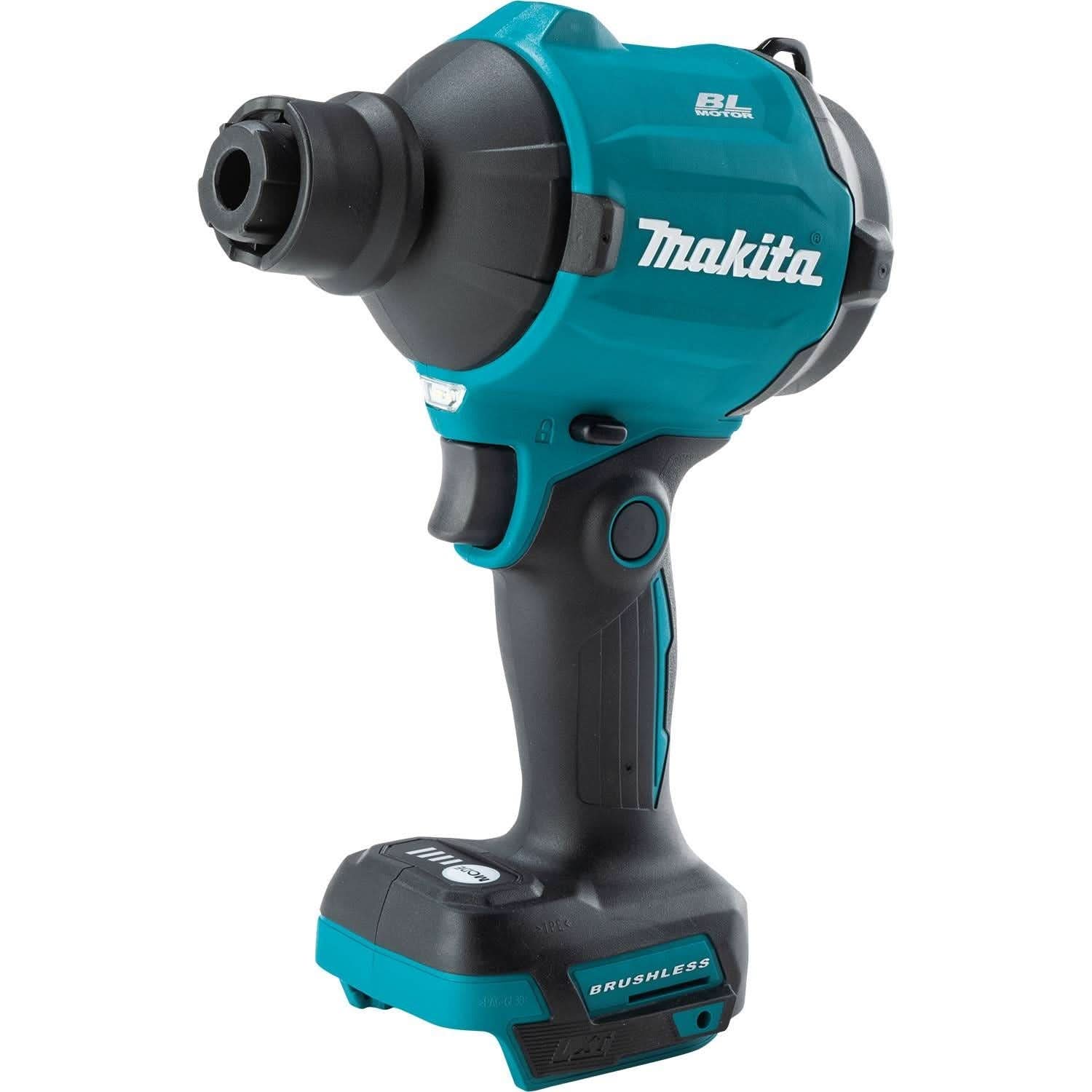 Makita 18V LXT Lithium-Ion Brushless Cordless 3" Cut-Off Tool, High Speed Blower/Inflator, and 18V 5.0Ah Battery and Charger Starter Pack - Image 3